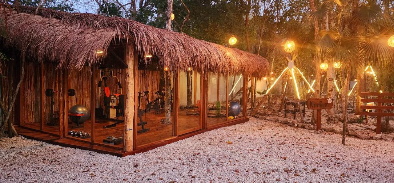 Hotel Kin Tulum Jungle Deluxe Kültér fotó