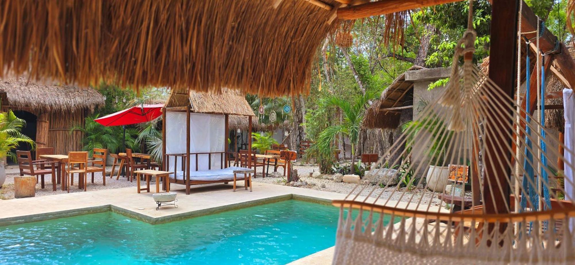 Hotel Kin Tulum Jungle Deluxe Kültér fotó