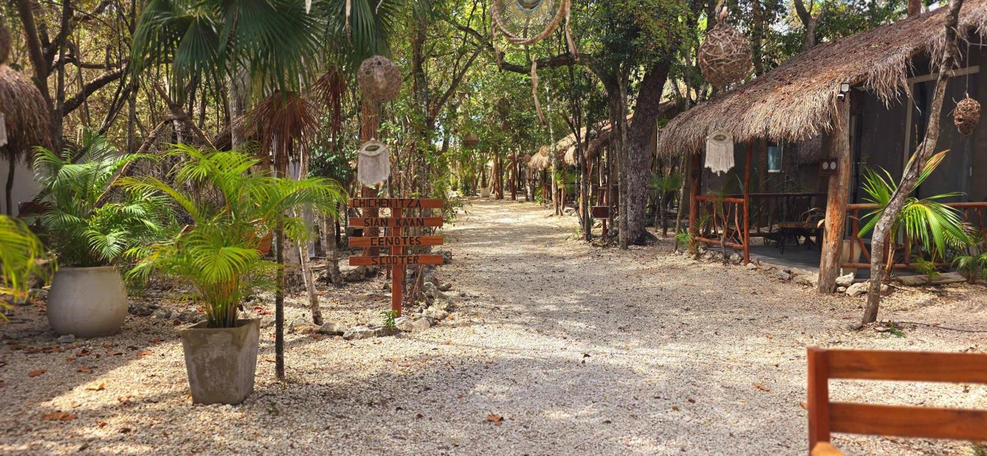 Hotel Kin Tulum Jungle Deluxe Kültér fotó