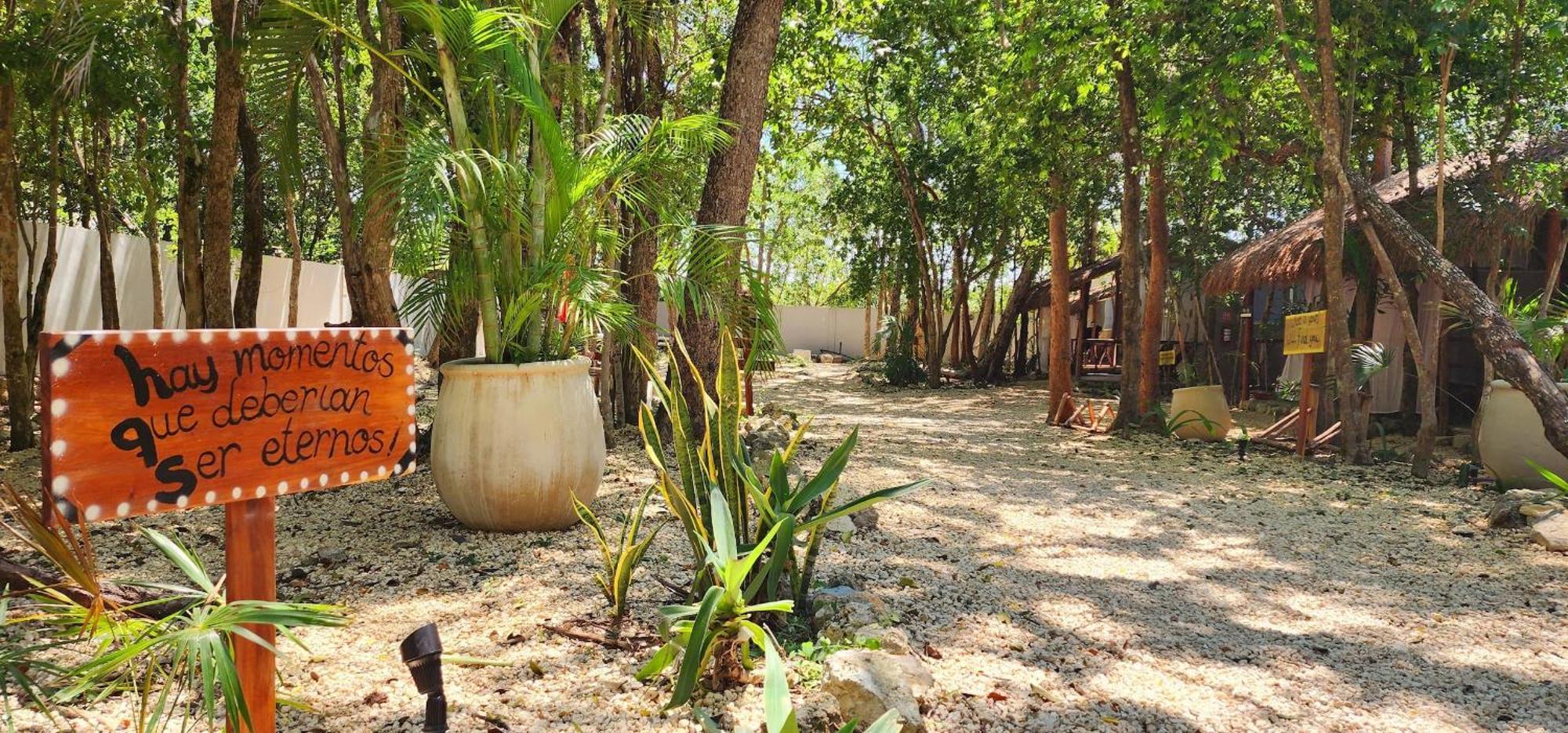 Hotel Kin Tulum Jungle Deluxe Kültér fotó